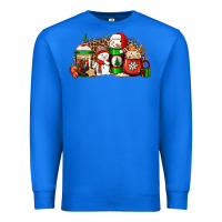 True Royal Christmas snow coffee cups Premium Sweatshirt - Jasminsmagicworld