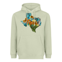 Matcha western texas map Heavyweight Hoodie - AdoDesignShop