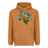 Meerkat western texas map Heavyweight Hoodie - AdoDesignShop
