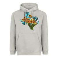 Moon Dust western texas map Heavyweight Hoodie - AdoDesignShop