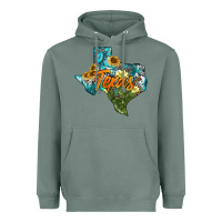 Sage western texas map Heavyweight Hoodie - AdoDesignShop