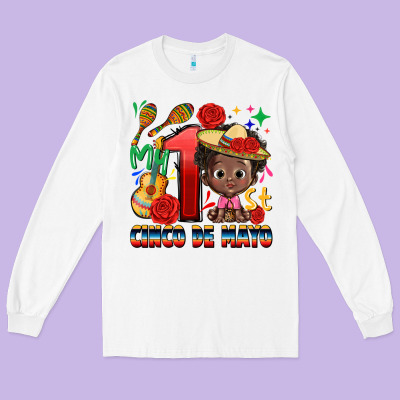 My 1st Cinco De Mayo Long Sleeve Tee Designed By Cts Tumbler Store