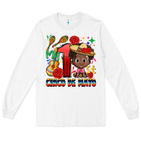 White my 1st cinco de mayo Long Sleeve Tee - CTS Tumbler Store