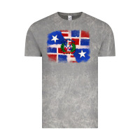 Cloud Rock dominican and puerto rico flag Vintage Tee - texasbilliewilder