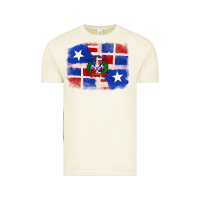 Vintage Arctic dominican and puerto rico flag Vintage Tee - texasbilliewilder