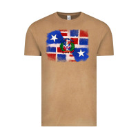 Vintage Camel dominican and puerto rico flag Vintage Tee - texasbilliewilder