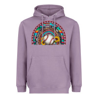 Lavender baseball rainbow Heavyweight Hoodie - Artiststas