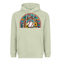 Matcha baseball rainbow Heavyweight Hoodie - Artiststas