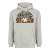 Moon Dust baseball rainbow Heavyweight Hoodie - Artiststas