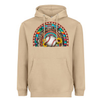 Mushroom baseball rainbow Heavyweight Hoodie - Artiststas