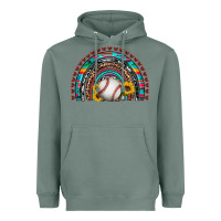 Sage baseball rainbow Heavyweight Hoodie - Artiststas