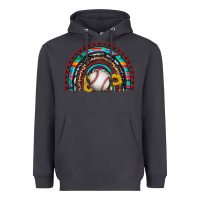 Smoke baseball rainbow Heavyweight Hoodie - Artiststas