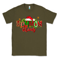 Army Green christmas mom mom claus Classic Tee - FaDigitalArtStudio