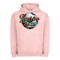 Pigment Salmon soccer senior 2023 Urban Hoodie - BundleAndBundleShop