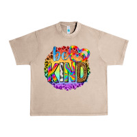French Oak be kind with heart ballons Urban Heavy Tee - texasbilliewilder