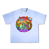 Grape Ice be kind with heart ballons Urban Heavy Tee - texasbilliewilder