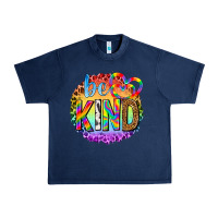Navy be kind with heart ballons Urban Heavy Tee - texasbilliewilder