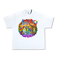 White be kind with heart ballons Urban Heavy Tee - texasbilliewilder