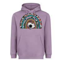 Lavender soccer rainbow Heavyweight Hoodie - Artiststas