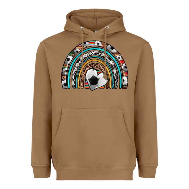Soccer Rainbow Heavyweight Hoodie by Artiststas | Teevron