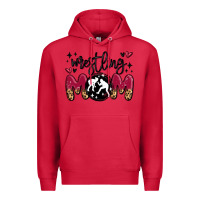 Cardinal wrestling mom Premium Hoodie - MaliasSmallBusiness