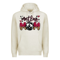 Oatmeal Heather wrestling mom Premium Hoodie - MaliasSmallBusiness