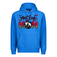 True Royal wrestling mom Premium Hoodie - MaliasSmallBusiness