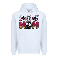 White wrestling mom Premium Hoodie - MaliasSmallBusiness
