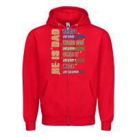 Red bible verses Zipper Hoodie - JahusDesignShop