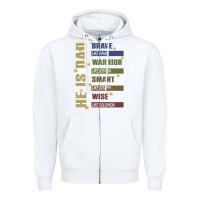 White bible verses Zipper Hoodie - JahusDesignShop