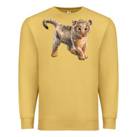 Antique Gold baby lion Premium Sweatshirt - LillyAllenDesigns