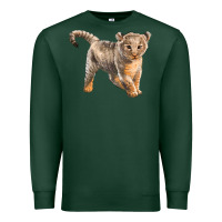 Sports Green baby lion Premium Sweatshirt - LillyAllenDesigns