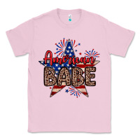 Bubblegum Pink American babe Classic Tee - Neo Western