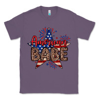 Lavender American babe Classic Tee - Neo Western