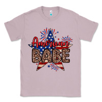 Lilac American babe Classic Tee - Neo Western