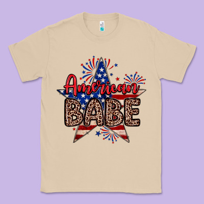 American Babe Classic Tee Designed By Neo Western