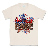 Natural American babe Classic Tee - Neo Western