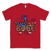 Red American babe Classic Tee - Neo Western