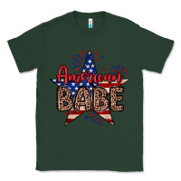 Sports Green American babe Classic Tee - Neo Western