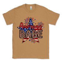Toasted Coconut American babe Classic Tee - Neo Western