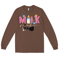 Chestnut milk maker Long Sleeve Tee - Zillion Design Studio