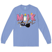 Colony Blue milk maker Long Sleeve Tee - Zillion Design Studio