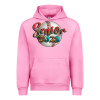Fuchsia Pink baseball senior 2023 Urban Hoodie - BundleAndBundleShop