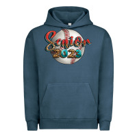 Pigment Midnight Navy baseball senior 2023 Urban Hoodie - BundleAndBundleShop