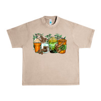 French Oak sloth coffee cups Urban Heavy Tee - Zillion Design Studio