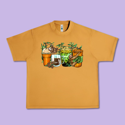 Urban Heavy Tee sloth coffee cups