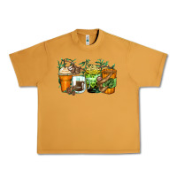 Peanut Butter sloth coffee cups Urban Heavy Tee - Zillion Design Studio