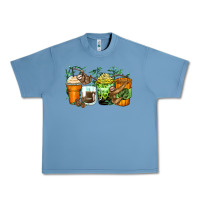 Pebble Blue sloth coffee cups Urban Heavy Tee - Zillion Design Studio