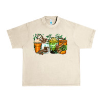 Sandshell sloth coffee cups Urban Heavy Tee - Zillion Design Studio