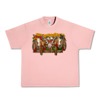 Salmon Christmas goats Urban Heavy Tee - BarkalooDesign